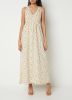 BA&SH Becky maxi jurk met print en rugdecollet&#xE9 online kopen