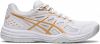 ASICS Upcourt 4 ps zaalsportschoenen wit/champagne online kopen