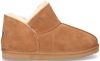 Warmbat Willow Kids Suede Cognac Pantoffel , Bruin, Heren online kopen