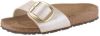 Birkenstock Madrid Grote Buckle Slippers 1015279 36 , Beige, Dames online kopen