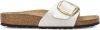 Birkenstock Madrid Grote Buckle Slippers 1015279 36 , Beige, Dames online kopen