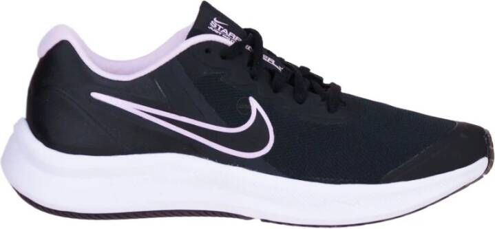 Nike starrunner 3 hardloopschoenen zwart/roze kinderen online kopen