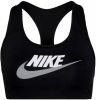 Nike Training Futura Sport bh met medium ondersteuning en swoosh in zwart online kopen