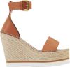 See by Chloé Glyn platform sandals , Bruin, Dames online kopen