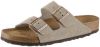 Birkenstock Arizona zachte voetbedden Suede lederen sandalen , Beige, Dames online kopen