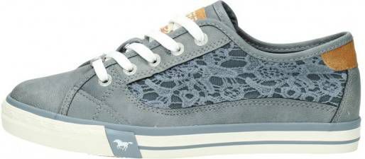 Mustang Dames Veterschoenen Blauw - Damesschoenensales.be