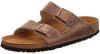 Birkenstock Arizona smalle schuifregelaars , Bruin, Heren online kopen