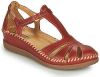 Pikolinos Leren sandalen met sleehak Cadaques online kopen