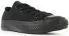 Converse Chuck Taylor All Star Ox Sneakers in monochroom zwart online kopen