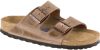 Birkenstock Arizona smalle schuifregelaars , Bruin, Heren online kopen