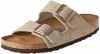 Birkenstock Arizona zachte voetbedden Suede lederen sandalen , Beige, Dames online kopen