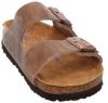 Birkenstock Arizona smalle schuifregelaars , Bruin, Heren online kopen