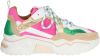 DWRS LABEL PLUTO Sneakers wit/roze/groen online kopen
