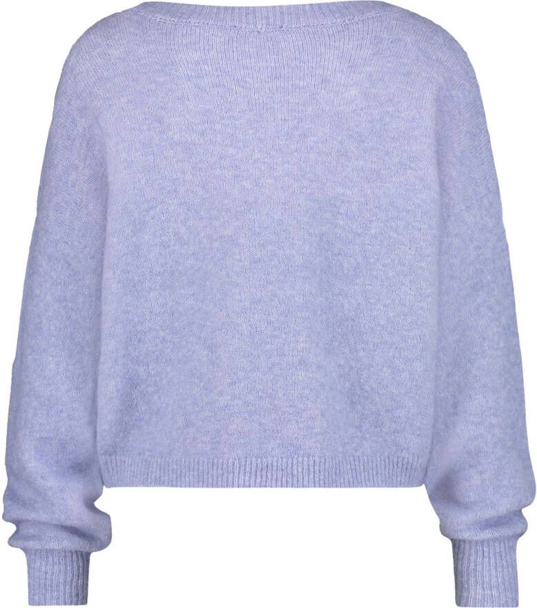 Penn&Ink N.Y Sweater S22L160 231 , Paars, Dames online kopen