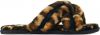UGG Scuffita pantoffels met panterprint bruin online kopen