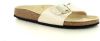 Birkenstock Slippers Madrid shiny python met voorgevormd voetbed, schoenwijdte smal online kopen