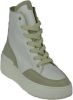 Via vai 58009 Jessy 01 001 Vitello Combi Bianco Sneakers hoge sneakers online kopen