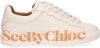 See by Chloé Essie sneakers met logo , Wit, Dames online kopen
